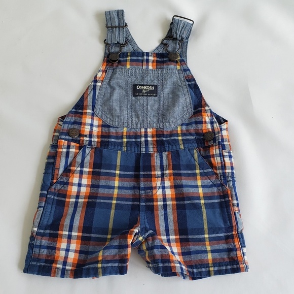 OshKosh B'gosh Other - OSHKOSH PLAID OVERALLS